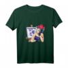 Damen Schwarzwald Mädchen T-Shirt mit Bollenhut - Originelle Geschenkidee zum Muttertag, Geburtstag & Weihnachten für Anime- und Trachtenfans