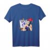 Damen Schwarzwald Mädchen T-Shirt mit Bollenhut - Originelle Geschenkidee zum Muttertag, Geburtstag & Weihnachten für Anime- und Trachtenfans