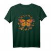 Niedlicher Schmetterling Kunst Garten Naturliebhaber T-Shirt - Bequemes, klassisch geschnittenes Tiermotive Shirt
