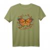 Niedlicher Schmetterling Kunst Garten Naturliebhaber T-Shirt - Bequemes, klassisch geschnittenes Tiermotive Shirt