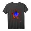 Künstlerisches Stern T-Shirt – Sommer Geschenkidee für Freizeit & besondere Anlässe