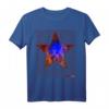 Künstlerisches Stern T-Shirt – Sommer Geschenkidee für Freizeit & besondere Anlässe