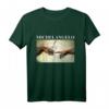 Michelangelo Erschaffung von Adam Vintage Kunst T-Shirt – Historisches Gemälde Geschenk für Kunstliebhaber, Damen, Herren & Kinder
