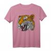 Tiger Tiergesicht T-Shirt mit Tigerkopf und Tiermotiv – Buntes, künstlerisches Raubtier-Design für Herren, Damen und Kinder, perfekt für Geburtstage und Weihnachten