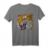 Tiger Tiergesicht T-Shirt mit Tigerkopf und Tiermotiv – Buntes, künstlerisches Raubtier-Design für Herren, Damen und Kinder, perfekt für Geburtstage und Weihnachten