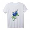 Stolze texanische T-Shirt mit Bluebonnet-Grafik – Kunstvolles Design für Texas-Fans und Naturliebhaber