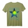 Stern T-Shirt mit Kunst Design – Perfekte Sommer- und Freizeit-Geschenkidee für Kreative