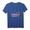 New York Skyline Stars und Stripes USA Flagge Kunst Liebe NY T-Shirt – Perfektes Souvenir für Fans, Besucher & Einwohner