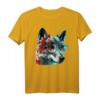 Wolf Tier Druck Kunst Sonnenbrille Wolf T-Shirt - Perfekt für Wolfs- und Tierliebhaber, Freunde & Familie
