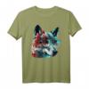 Wolf Tier Druck Kunst Sonnenbrille Wolf T-Shirt - Perfekt für Wolfs- und Tierliebhaber, Freunde & Familie