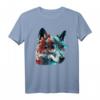 Wolf Tier Druck Kunst Sonnenbrille Wolf T-Shirt - Perfekt für Wolfs- und Tierliebhaber, Freunde & Familie