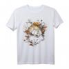 Panda Kunstwerk - Herbst Blätter Tiermotiv T-Shirt für Tierliebhaber und Naturfreunde