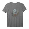Schleiereulen-Malerei-Eulen-Kunst T-Shirt – Künstlerisches Eulen-Motiv für Natur- und Kunstliebhaber