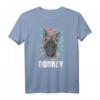 Donkey Kunst Pinselstrich T-Shirt - Tierliebe & Kunstmotiv für Esel- und Maultierfans