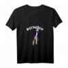 Damen Tupfen lustiges Beethoven-Hemd - Klassisches Musik-T-Shirt mit V-Ausschnitt für Musiker, Studenten & Musikliebhaber als Geschenk