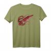 Riesenkalmar T-Shirt mit gezeichneter Meereskunst – Vintage marine Design für Männer und Frauen, Unterwasserleben & Seeungeheuer