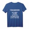Taekwondo Kunst T-Shirt - Klassisch geschnitten, doppelt genähter Saum für Kampfsportliebhaber und Trainer