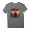 Dark Fantasy Dämon konvertiert zu Engel T-Shirt - Dunkle christliche Kunst mit KI-Design