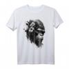 Gorilla Blumen Affe Tiere Druck Kunst T-Shirt – Ausdruck der Tierliebe, ideales Geschenk für Tierliebhaber und Freunde