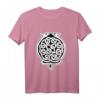 Keltisches Kunst T-Shirt mit Schlange Muster - Authentisches Design aus dem Buch von Kells, Irische Kultur & Geschichte