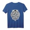 Keltisches Kunst T-Shirt mit Schlange Muster - Authentisches Design aus dem Buch von Kells, Irische Kultur & Geschichte