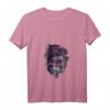 Schlange um den Schädel Tattoo Kunst T-Shirt mit V-Ausschnitt – Perfekt für Kunst- und Schlangenliebhaber