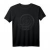 Ammonit Fossil T-Shirt mit grafischer Kunst - Beunruhigte Design, klassisch geschnitten, perfekte Geschenkidee für Fossilien- und Kunstliebhaber