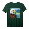 Adler Aufdruck Tier Kunst Motiv Weisskopfseeadler - Retro Vintage Design für Vogel- und Tierliebhaber, ideales Geschenk für Geburtstag & Weihnachten