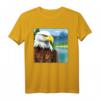 Adler Aufdruck Tier Kunst Motiv Weisskopfseeadler - Retro Vintage Design für Vogel- und Tierliebhaber, ideales Geschenk für Geburtstag & Weihnachten