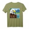 Adler Aufdruck Tier Kunst Motiv Weisskopfseeadler - Retro Vintage Design für Vogel- und Tierliebhaber, ideales Geschenk für Geburtstag & Weihnachten