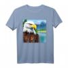 Adler Aufdruck Tier Kunst Motiv Weisskopfseeadler - Retro Vintage Design für Vogel- und Tierliebhaber, ideales Geschenk für Geburtstag & Weihnachten