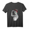 Girl Power Rosie the Riveter Damen T-Shirt - Feministisches Retro-Design für Frauen, Geburtstags- & Weihnachtsgeschenk