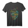 Sufi Whirling T-Shirt mit arabischer Kalligraphie – Einzigartiges islamisches Geschenk für Sufi, Rumi-Fans und Kalligraphie-Liebhaber