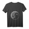 Damen Yin-Yang-Symbol & Mandala Yoga T-Shirt mit V-Ausschnitt – Spirituelle Geschenkidee für Yogis, Meditierende & Balance-Suchende