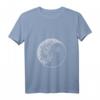 Damen Yin-Yang-Symbol & Mandala Yoga T-Shirt mit V-Ausschnitt – Spirituelle Geschenkidee für Yogis, Meditierende & Balance-Suchende