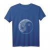 Damen Yin-Yang-Symbol & Mandala Yoga T-Shirt mit V-Ausschnitt – Spirituelle Geschenkidee für Yogis, Meditierende & Balance-Suchende