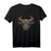 Stier-Tierkreis-Geburtstags-Geschenk T-Shirt mit asiatischer Kunst – Vintage Design für Neujahr, Reichtum & Tierkreiszeichenfans