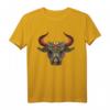 Stier-Tierkreis-Geburtstags-Geschenk T-Shirt mit asiatischer Kunst – Vintage Design für Neujahr, Reichtum & Tierkreiszeichenfans