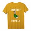 Honkely Dokely lustiges Gans Spruch Tier Kunst T-Shirt – Perfektes Geschenk für Freunde, Familie und Tierliebhaber für Alltag, Party & Weihnachten
