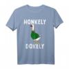 Honkely Dokely lustiges Gans Spruch Tier Kunst T-Shirt – Perfektes Geschenk für Freunde, Familie und Tierliebhaber für Alltag, Party & Weihnachten