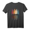 Retro Wald T-Shirt für Naturliebhaber und Wanderer – Klassisch geschnitten, perfekt für Outdoor-Aktivitäten und Naturfans