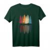 Retro Wald T-Shirt für Naturliebhaber und Wanderer – Klassisch geschnitten, perfekt für Outdoor-Aktivitäten und Naturfans