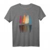 Retro Wald T-Shirt für Naturliebhaber und Wanderer – Klassisch geschnitten, perfekt für Outdoor-Aktivitäten und Naturfans