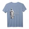 Latein - Summae Opes Inopia Cupiditatum T-Shirt mit Seneca Zitat und Seneca Bildnis – Philosophie Mode für Bildung & Weisheit