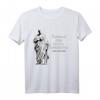 Latein - Summae Opes Inopia Cupiditatum T-Shirt mit Seneca Zitat und Seneca Bildnis – Philosophie Mode für Bildung & Weisheit