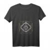 Damen Ave Maria T-Shirt mit V-Ausschnitt - Lateinische Messe & Jungfrau Maria Motiv, Perfekt für Glaubensfeiern & Schubert-Fans