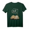 Veni vidi sleepy Faultier Latein Spruch T-Shirt – Lustiges Geschenk für Lateinlehrer, Studenten und Montagmüde
