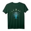 Lebensbaum T-Shirt | Tree Of Life mit Mandala & Mondphasen | Spirituelles Yoga & Meditationsshirt