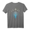 Lebensbaum T-Shirt | Tree Of Life mit Mandala & Mondphasen | Spirituelles Yoga & Meditationsshirt