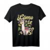 Alpaka Spanische Sprüche T-Shirt für Spanischlehrer und Spanienliebhaber – Originelles Geschenk für Geburtstag, Weihnachten & Feierlichkeiten